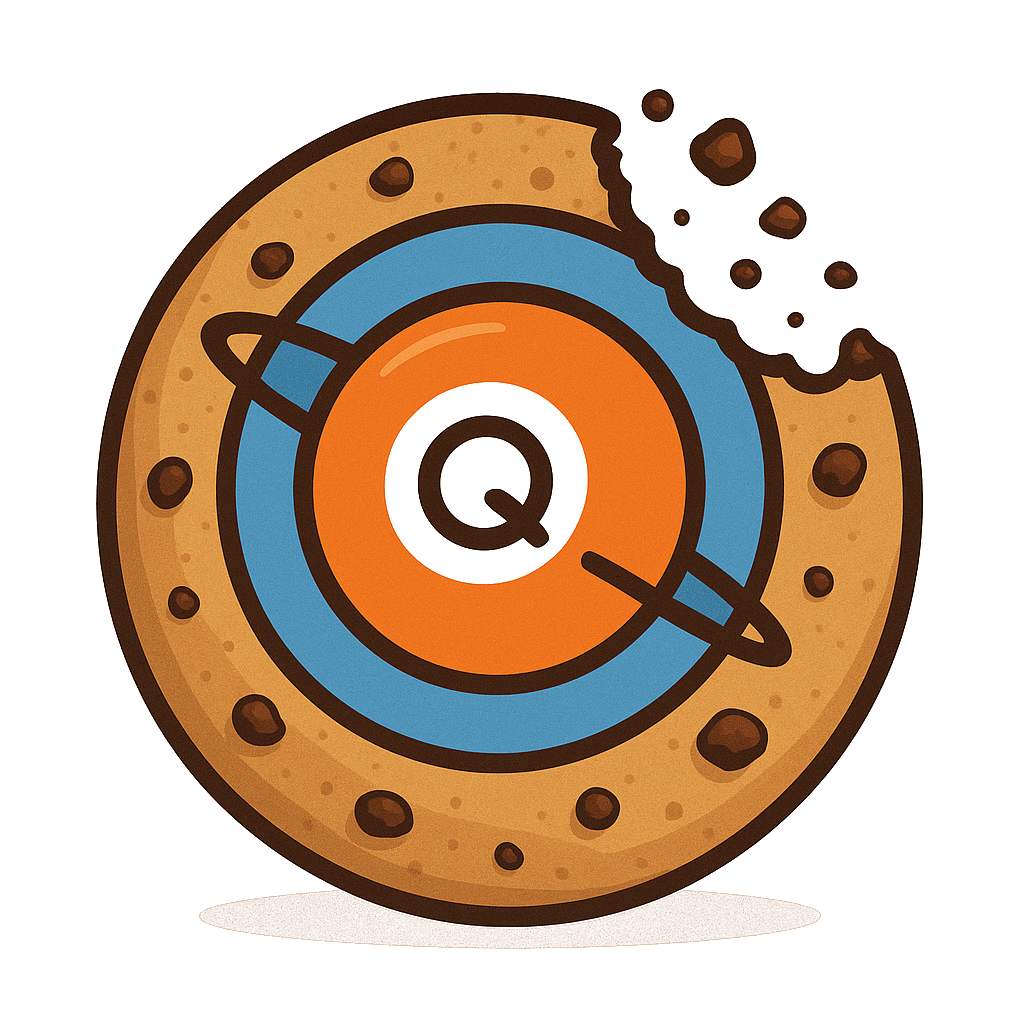 QniverseOfPool Logo Cookie
